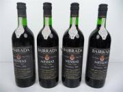 Lote 1600512 - Lote de 4 garrafas de Vinho Tinto, Bairrada - Messias - garrafeira 1980, garrafas numeradas, Nota: garrafas provenientes de uma garrafeira particular onde estavam armazenadas com todas as condições necessárias ao seu perfeito acondicionamento