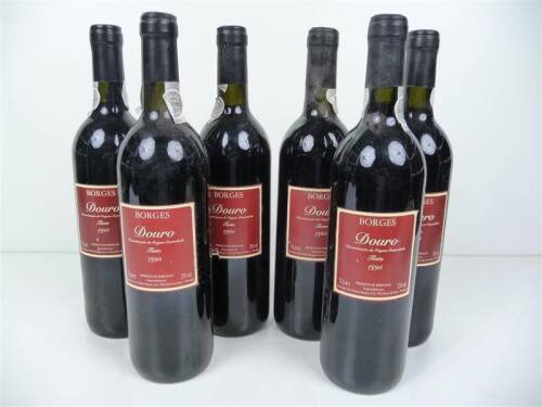 Lote 1600532 - Lote de 6 garrafas de Vinho Tinto, Borges - Douro 1995, Nota: garrafas provenientes de uma garrafeira particular onde estavam armazenadas com todas as condições necessárias ao seu perfeito acondicionamento