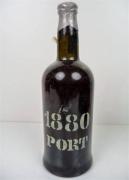 Lote 1600570 - Garrafa de vinho do Porto 1880, engarrafado pelos exportadores - António José da Silva & Cº Lda, proprietário da Quinta do Noval - Alto Douro