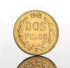 Lote 27 - Moeda de Ouro- Dois Pesos dos Estados Unidos do México de 1945. Peso: 1.66 g. Notas: moeda idêntica à venda por € 84 em http://www.ebay.com/itm/BU-1945-Mexico-Gold-Dos-Pesos-Mexican-Gold-2-Peso-Coin-/221851641871 - 3