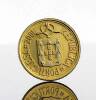 Lote 54 - Moeda de Ouro- 1 Escudo (O Último Escudo) da República Portuguesa de 2001. Peso: 4.60 g. Notas: moeda idêntica à venda por € 165 em http://www.nnd.com.pt/index.php?option=com_eshop&view=product&id=3984&catid=19&Itemid=138 - 2