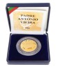 Lote 95 - Moeda de Ouro e Prata - 500 Escudos bimetálica do Padre António Vieira de 1997. Peso total: 17.01 g (14 g de prata de 925 e 3.10 g de ouro de 916). Com estojo e certificado - 4