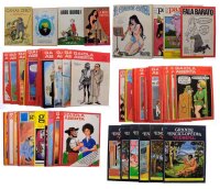 Lote 20 - Conjunto de cerca de 147 revistas e livros de humor pós revolução de 1974, Revistas Gaiola Aberta nº1 ao 121 (faltam alguns numeros), 2 livros Um Ano com a Gaiola Aberta Vol. 1 e 2, 6 revistas Grande Enciclopédia Vilhena nº1 ao 6, 11 livros bols