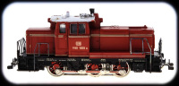 Lote 10 - Miniatura Comboios Vintage - Locomotiva a Diesel – Marklin 3065, Escala HO – Notas: Usado e em bom estado, em embalagem de origem, sem falhas