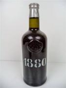 Lote 946 - Garrafa de vinho do Porto 1880, engarrafado pelos exportadores - António José da Silva & Cº Lda, proprietário da Quinta do Noval - Alto Douro, pequena perda, Com nível aceitável para idades superiores a 10/15 anos