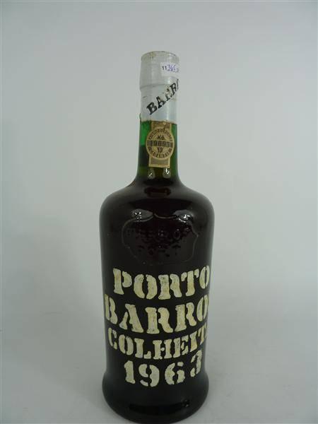 Lote Garrafa De Vinho Do Porto BARROS Vintage De