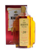 Lote 1219 - Garrafa de Whisky, James Martin´s, 20 anos, Fine & Rare, Blended Scotch, Escócia, (700ml-43%vol). Nota: garrafa idêntica a esta foi vendida por € 172,50 em www.oportunityleiloes.com. Em caixa de cartão original - 4