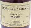 Lote 1282 - Garrafa de Aguardente Velha, Carvalho e Ribeiro & Ferreira, Reserva, engarrafado por: Carvalho, Ribeiro & Ferreira, (780ml-40%vol). Garrafa idêntica a esta foi vendida por € 51,75 em www.oportunityleiloes.com. - 3