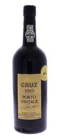 Lote 1368 - Garrafa de Vinho do Porto, Cruz, Colheita 1989, Vintage, engarrafado em 1992, Gran Cruz Porto, (750ml-19,5%vol). Nota: À venda em site da especialidade € 29,90 - http://garrafeiraestadodalma.pt/index.php?route=product/product&product_id=4585&s