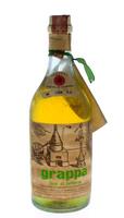 Lote 1415 - Garrafa de Aguardente, Grappa, fine di fattoria, Istituto Grappa di Fattoria Nº 1268 A/8, (750ml).