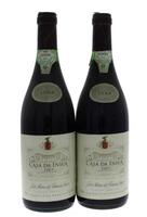 Lote 1638 - Duas garrafas de Vinho Tinto, Casa da Insua, Colheita 1988, Penalva do Castelo, José Maria da Fonseca, (750ml-11,5%vol). Nota: Garrafa idêntica do ano 1986, à venda em site da especialidade € 17,50 - http://www.garrafeiranacional.com/1986-casa