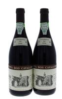 Lote 1670 - Duas garrafas de Vinho Tinto, Porta dos Cavaleiros, Colheita 1996, Dão-Doc, Caves São. João, (750ml-12,5%).  