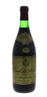 Lote 1793 - Garrafa de Vinho Tinto Velho, Casal da Azenha, Reserva, Colheita 1974, António Bernardino Paulo da Silva, Azenhas do Mar, Premiado, (750ml-12,5%vol).