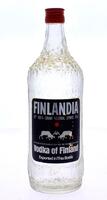 Lote 1796 - Garrafa de Vodka, Finlândia, 100% Gran Neutral Spirits, Vodka of Finland, (750ml-45º).