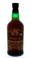 Lote 2043 - Garrafa de Vinho do Porto, Real Companhia Velha, Desintervenção, Tinto Aloirado-Doce, Companhia Geral da Agricultura das Vinhas do Alto Douro, (750ml-19%vol). Nota: Garrafa idêntica, à venda em site da especialidade € 60 - http://www.lusawines