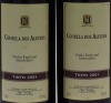 Lote 2074 - Duas garrafas de Vinho Tinto, Courela dos Aleixos, Reserva, Colheita 2001, Castas; Aragonês, Trincadeira, e "Moreto preto", Região do Alentejo, Amareleja, (750ml-13,5%vol). Nota: Lote idêntico vendido na Oportunity Leilões por € 13,80. - 3