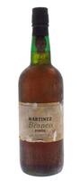 Lote 2142 - Garrafa de Vinho do Porto Martinez, Branco, Martinez Gassiot & CO, V. N. Gaia, (750ml-20%vol). Nota: rótulos danificados