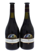 Lote 2151 - Duas Garrafas Vinho Tinto, Quinta da Fonte do Ouro, Colheita 1997, Dão-Doc, Soc. Agrícola Boas Quintas, (750ml-12,5%vol.) 