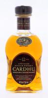 Lote 2159 - Garrafa de Whisky, Cardhu, 12 anos, Single Malt Scotch Whisky, Speyside, Scotland, (700ml - 40%vol), Nota: À venda em site da especialidade € 44,58 - http://www.bernabei.co.uk/cardhu-speyside-single-malt-scotch-whisky-aged-12-years/. Em embala