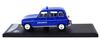 Lote 16 - Miniatura Automóvel Renault 4L Gendarmerie (Polícia) – Solido, Escala 1:43 – Notas: Novo, em embalagem de origem, sem falhas