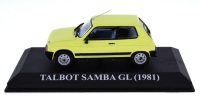 Lote 56 - Miniatura Automóvel Talbot Samba GL 1981 – IXO / Altaya Col. Os Nossos Queridos Carros , Escala 1:43 – Notas: Em Excelente estado, embalagem de origem, sem falhas