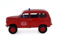 Lote 58 - Miniatura Automóvel Renault Colorale 4x4 Pompiers (Bombeiros) 1953 – Solido, Escala 1:43 – Notas: Novo, em embalagem de origem, sem falhas