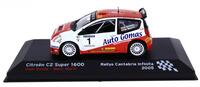 Lote 96 - Miniatura Automóvel Citroen C2 Super 1600 – Dani Sordo / Marc Martí - Rallye Cantabria Infinita 2005 – IXO / Altaya Col. 100 Anos de Desporto Automóvel , Escala 1:43 – Notas: Novo, embalagem de origem, sem falhas