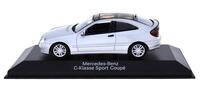 Lote 137 - Miniatura Mercedes-Benz C-Klasse Sport Coupé – Minichamps, Produção Exclusiva e Muito Limitada para Mercedes- Benz, Escala 1:43 – Notas: Novo, em embalagem de origem, sem falhas