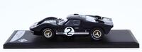 Lote 155 - Miniatura Automóvel Ford GT 40 MK II – Bruce Mc Laren / Chris Amon (Campeões Le Mans 1966 – Solido, Escala 1:43 – Notas: Novo, em embalagem de origem, sem falhas