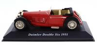 Lote 187 - Miniatura Automóvel Daimler Double Six 1931 – IXO, Escala 1:43 – Notas: Novo, em embalagem de origem, sem falhas