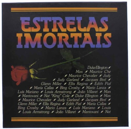 Lote 9 - Colectânea de 8 discos LP em vinil de 33 rpm, Estrelas Imortais, Reader´s Digest. Nota: Sinais de uso, capas do disco descoladas, podem apresentar riscos e empenos.