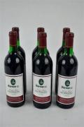 Lote 1650268 - Lote de 6 garrafas de vinho tinto "Bieme 82 de 1996", engarrafado por Caves Borlido - "Produzido no ano de 1996 e engarrafado em 1999, deste vinho tinto da região demarcada da Bairrada foram seleccionadas 500 garrafas numeradas destinadas exclusivamente à garrafeira particular dos amigos da Bieme 82", garrafas nºs 1, 2, 3, 7, 15 e 16