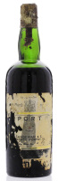 Lote 1028 - Garrafa de Vinho do Porto, Sandeman, Tawny, 1 Cruz, Sandeman & Cº. (aprox. 750ml). Nota: Rótulo danificado e perda.