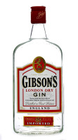 Lote 1082 - Garrafa de Gin, Gibson´s, London Dry, England, (700ml-37,5%vol).