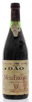 Lote 1493 - Garrafa de Vinho Tinto, Dão Meia Encosta, Reserva, Colheita 1980, Dão-Região Demarcada, Vinhos Borges & Irmão, (750ml-12%vol). 