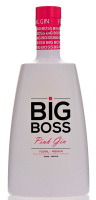 Lote 1621 - Garrafa de Gin, Big Boss, Pink Gin, Neto Costa, (700ml-40%vol). Nota: à venda em site da especialidade € 25,95 - http://www.garrafeiranacional.com/gin-big-boss-pink.html