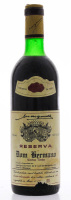 Lote 1628 - Garrafa de Vinho Tinto, Dom Hermano, Reserva, Colheita 1985, D. Luis de Margaride, Almeirim, (750ml-12,5%vol). Nota: rótulo danificado.