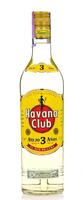 Lote 1898 - Garrafa de Rum, Havana Club, Ron Puro Cubano, 3 Anos, El Ron de Cuba, (700ml-40%vol). Nota: Garrafa idêntica vendida na Oportunityleiloes €18,40.  