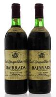 Lote 2067 - Duas garrafas de Vinho Tinto, Real Companhia Velha, Colheita 1985, Bairrada-Região Demarcada, Companhia Geral da Agricultura das Vinhas do Alto Douro, (750ml-12%vol).