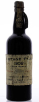 Lote 2180 - Garrafa de Vinho do Porto, Borges, Vintage Port 1958 (Alto Douro), Portwine Growers, S. V. Borges & Irmão, (750ml). Nota: À venda em site da especialidade € 299 - http://www.garrafeiranacional.com/1958-borges-vintage-porto.html