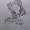 Lote 993 - Livro – “1984 Portugal em Selos", Edição dos Correios e Telecomunicações de Portugal, Serviços de Filatelia dos CTT, Organização e Textos de Jorge Martins, Edição bilingue (português/inglês), impresso por Nova Lisboa Gráfica em Setembro de 198 - 2