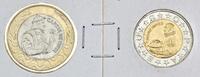 Lote 3962 - Conjunto de 2 Moedas, da Républica Portuguesa, bimetálicas de emissão corrente sendo uma de 200 escudos Garcia de Orta de 1991 e a outra de 100 escudos Pedro Nunes de 1989.