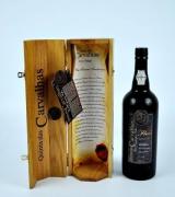 Lote 1690203 - Garrafa de Vinho do Porto Quinta das Carvalhas Vintage de 1997 da Real Companhia Velha