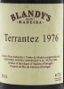 Lote 1004 - MADEIRA TERRANTEZ 1976 – Garrafa de Vinho Madeira, Terrantez, Blandy´s 1976, Madeira,(750ml – 20%vol.). Nota: garrafa idêntica à venda em site da especialidade por € 264 em http://www.garrafeiranacional.com/1976-madeira-terrantez-blandys.html - 4