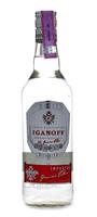 Lote 1172 - IGANOFF – Garrafa de Vodka, Iganoff, Triple Distillation, 100% grain neutral spirits, Espanha, (700ml - 37,5%vol).