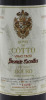 Lote 1990 - QUINTA DO CÔTTO - Garrafa de Vinho Tinto, Quinta do Côtto, Grande Escolha, Colheita 1990, Douro-Doc, Montez Champalimaud, Numerada: 41586 de 46621, (750ml - 12,5%vol.). Nota: garrafa idêntica à venda em site da especialidade por € 76,25 em ht - 3