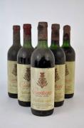 Lote 1740192 - Lote de 6 garrafas de Vinho Cartuxa 1986