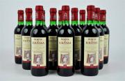 Lote 1740321 - Lote de 12 garrafas, Vinho Porta da Ravessa Tinto 0.375 Lt , 2003 Alentejo. Proveniência: Distribuidor de Vinhos.