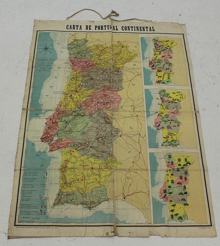 Preços baixos em Mapas antigos de Portugal Europa County