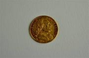 Lote 1438 - Moeda de ouro, 20 Francos de Louis XVIII 1814, em estado MBC, com 6,3gr